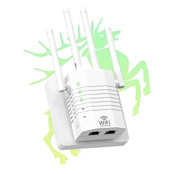 WHAT WE WANT WWW_EXTENSIONSIDEBAR 2本セット Amazon.com: Generic 1200Mbps Wi-Fi Signal Booster Amplifier